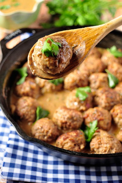 Swedish Meatballs with Gravy Swedish Meatballs with Gravy