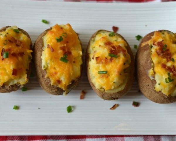 Homemade Twice Baked Potatoes Homemade Twice Baked Potatoes