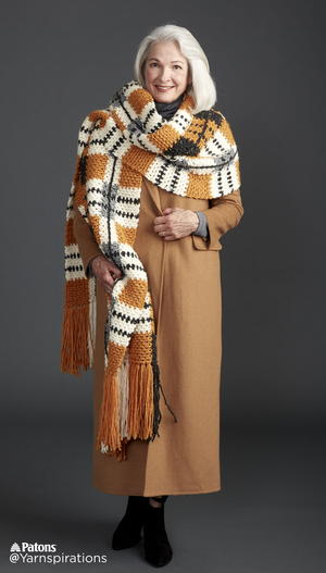 Shades of Fall Tartan Super Scarf Shades of Fall Tartan Super Scarf