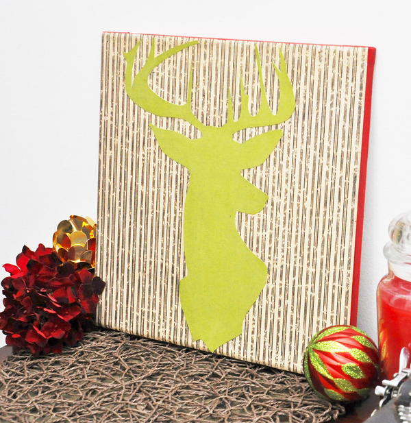 Deer Silhouette DIY Wall Art Deer Silhouette DIY Wall Art