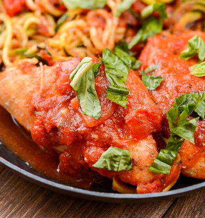 Slow Cooker Chicken in Tomato Sauce