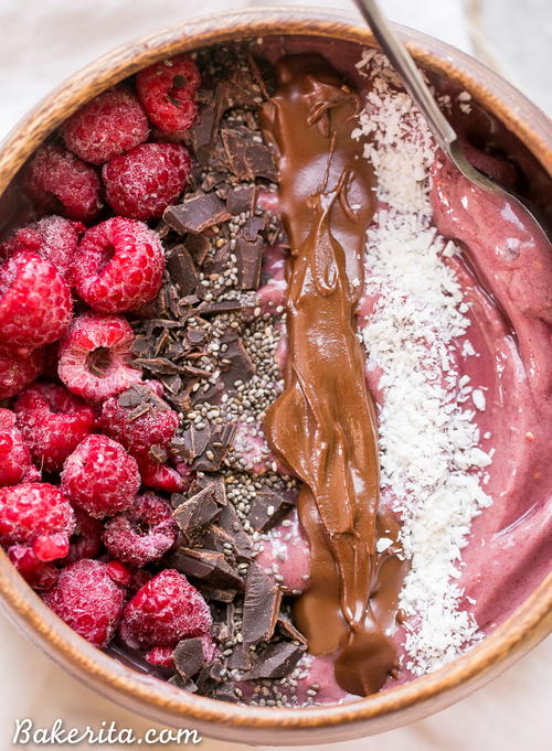 Raspberry Acai Bowl Raspberry Acai Bowl