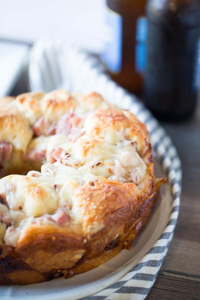 Ham and Swiss Monkey Bread Ham and Swiss Monkey Bread
