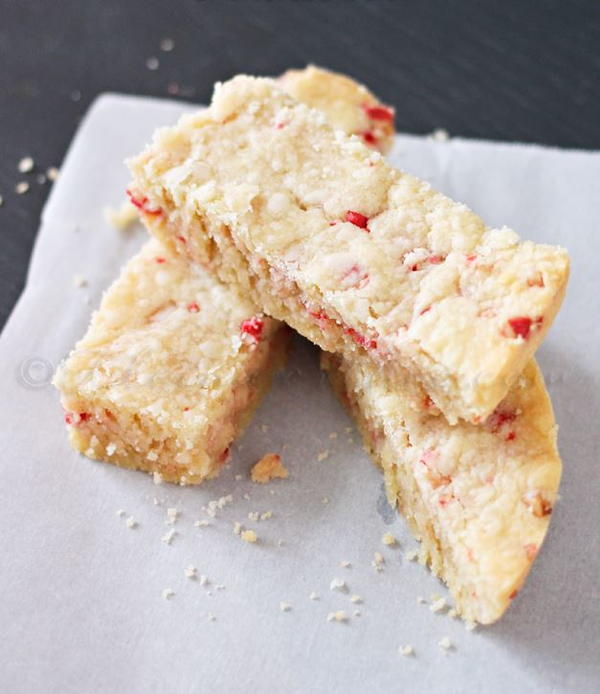 Peppermint Shortbread Bars Peppermint Shortbread Bars