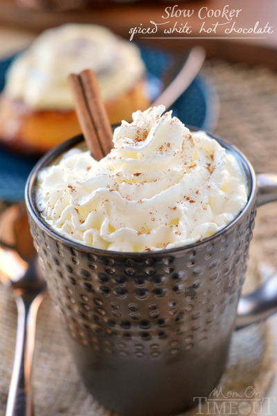 Slow Cooker Spiced White Hot Chocolate Slow Cooker Spiced White Hot Chocolate