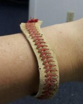Sporty Baseball DIY Bracelet