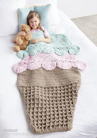 Ice Cream Snuggle Sack