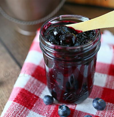 Homemade Blueberry Pie Filling