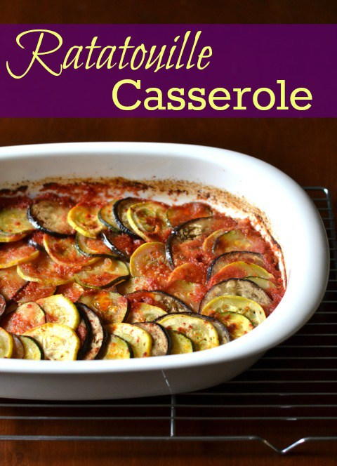 Easy Ratatouille Casserole Easy Ratatouille Casserole