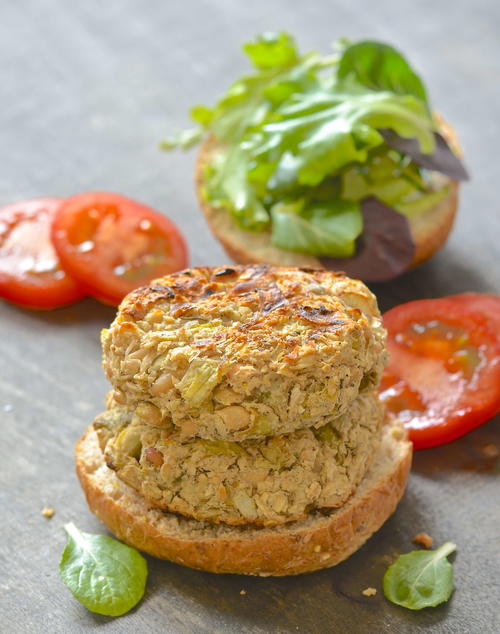 White Bean Artichoke Burgers White Bean Artichoke Burgers
