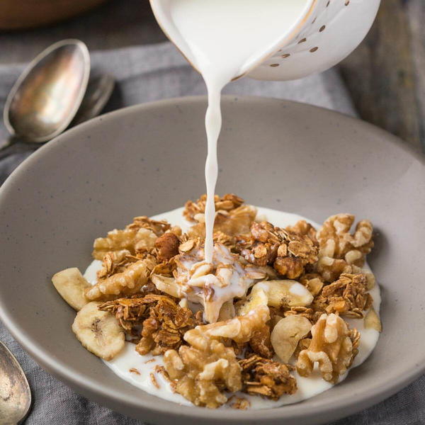 Banana Bread Granola Banana Bread Granola