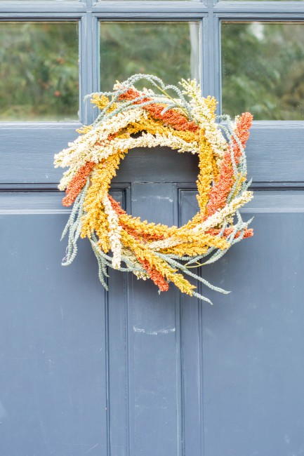 Easy Festive DIY Fall Wreath