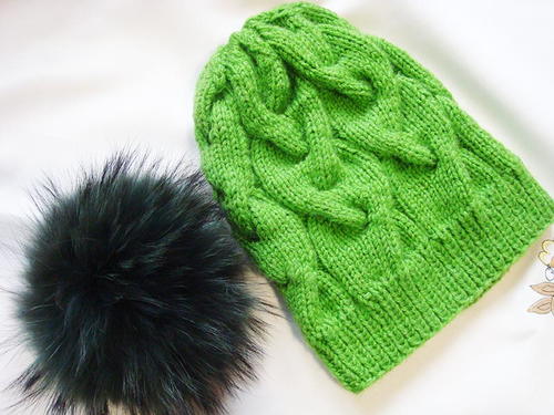 Shamrock Cable Knit Hat Shamrock Cable Knit Hat