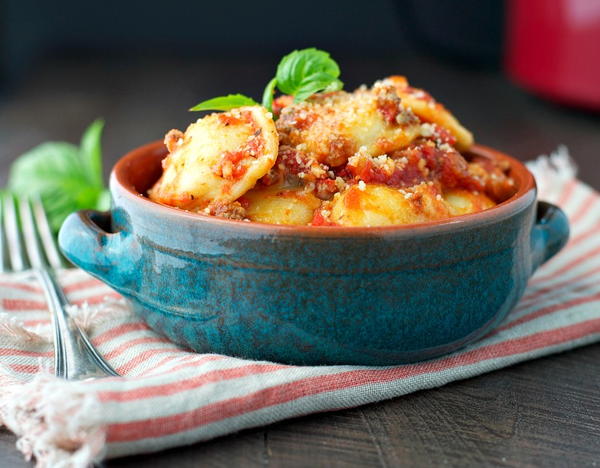 Slow Cooker Ravioli Casserole Slow Cooker Ravioli Casserole