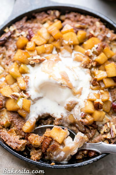 Apple Cinnamon Skillet Cookie Apple Cinnamon Skillet Cookie