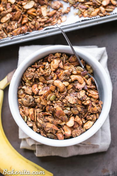 Banana Almond Butter Grain Free Granola Banana Almond Butter Grain Free Granola