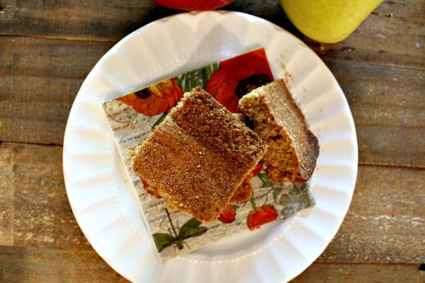 Simple Apple Almond Snack Cake Simple Apple Almond Snack Cake