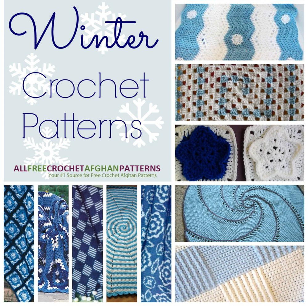 26 Winter Crochet Patterns | AllFreeCrochetAfghanPatterns.com