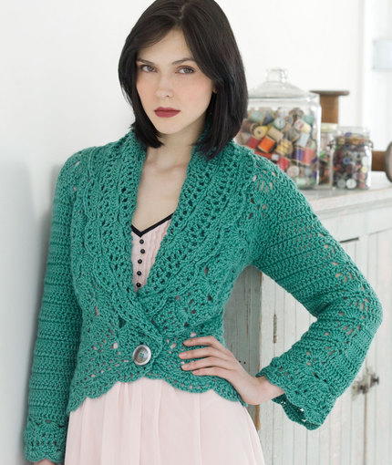 Mermaid Filigree Cardigan