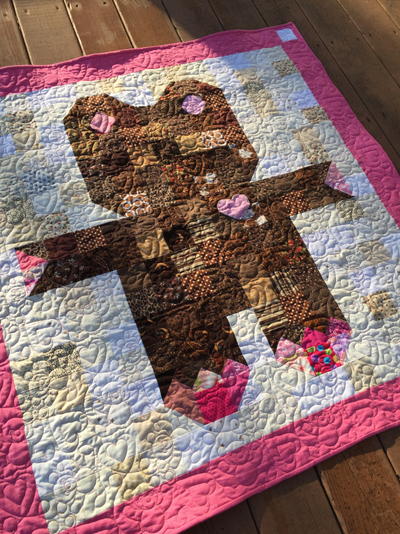 Roly Poly Teddy Bear Quilt