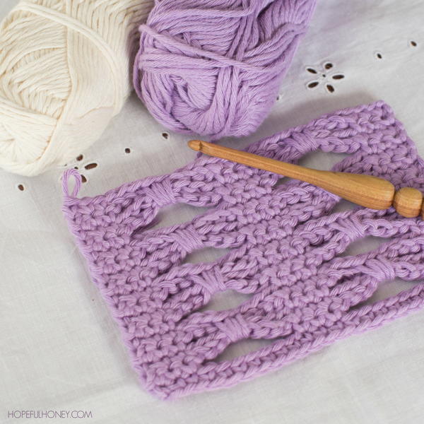 How To Crochet the Bow Stitch How To Crochet the Bow Stitch