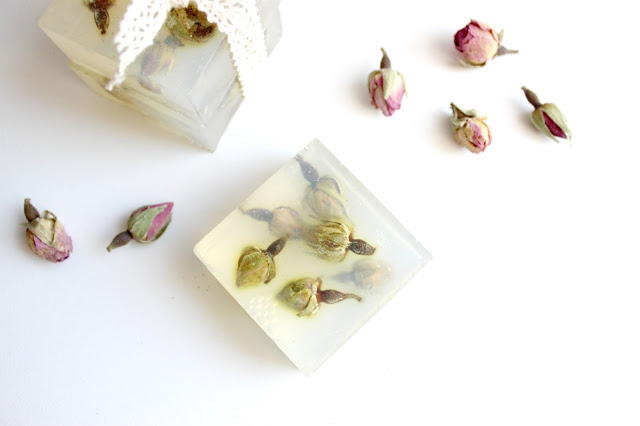 Dried Roses Glycerine Soap Dried Roses Glycerine Soap