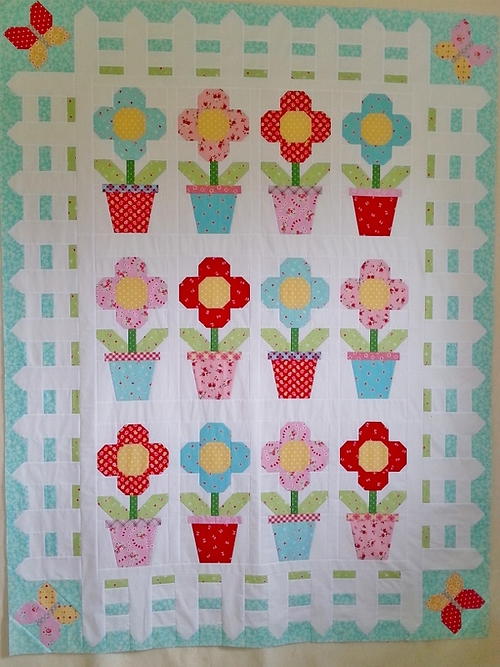 Cottage Blooms Quilt Pattern