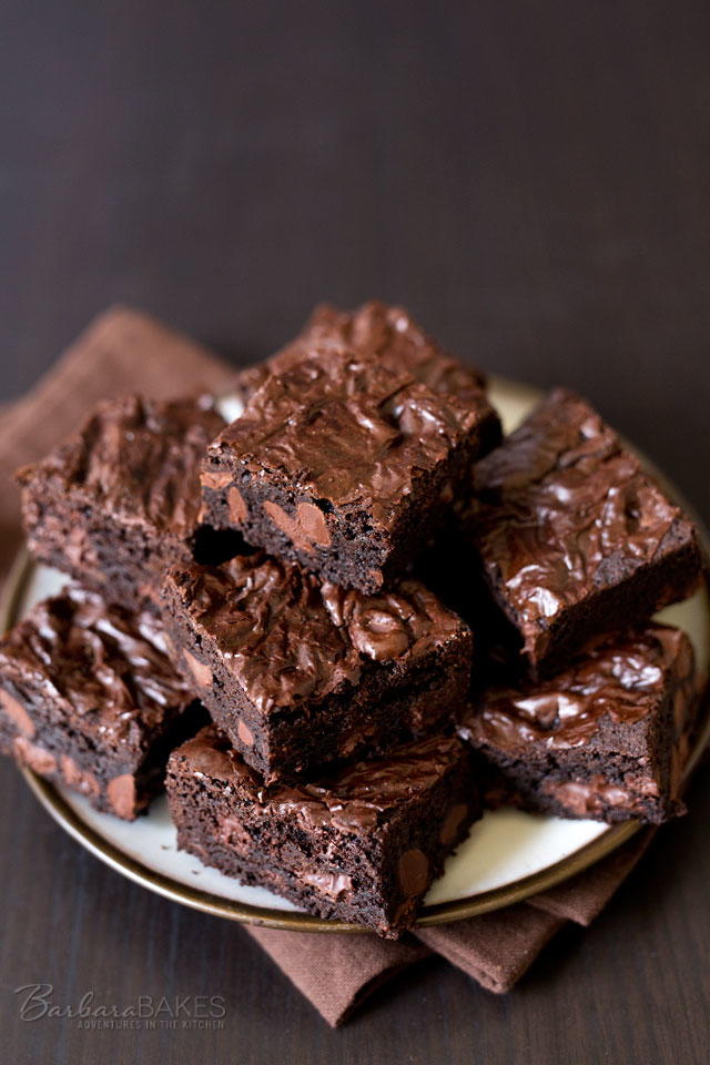 Double Chocolate Southern Brownies | FaveSouthernRecipes.com
