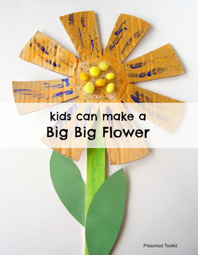 A Big Big Flower Craft for Kids A Big Big Flower Craft for Kids