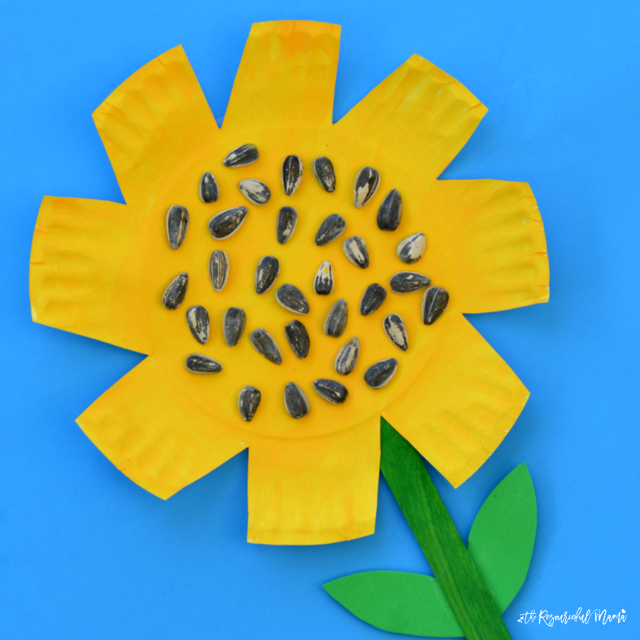 paper-sunflower-craft-allfreekidscrafts