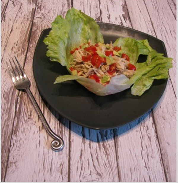 Slow Cooker Buffalo Chicken Lettuce Wraps Slow Cooker Buffalo Chicken Lettuce Wraps