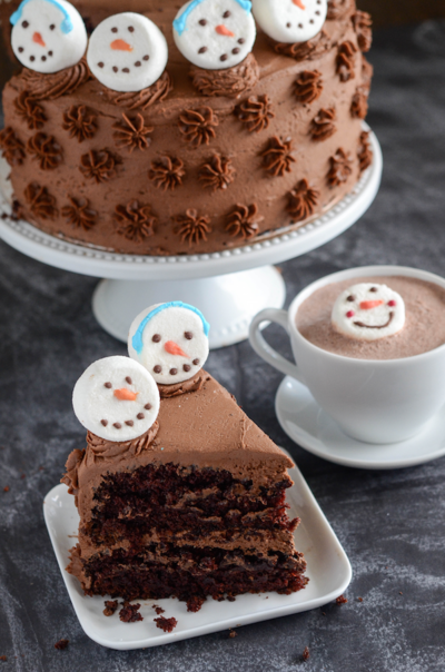 Dreamy Hot Chocolate Cake Dreamy Hot Chocolate Cake