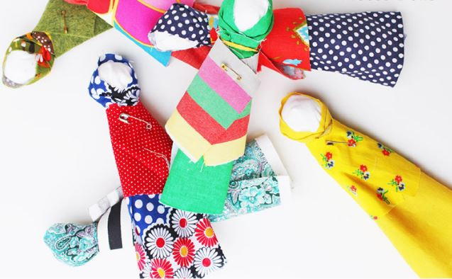 Scrap Fabric DIY Doll Crafts Scrap Fabric DIY Doll Crafts