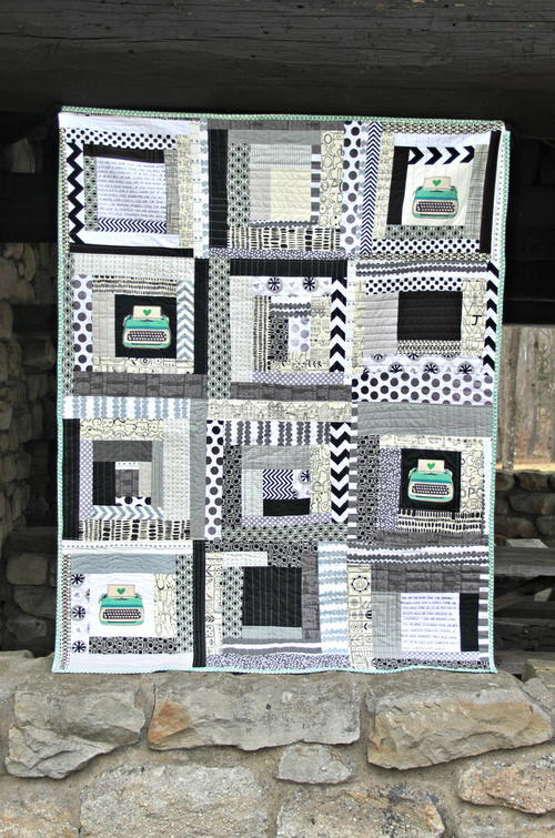 Stitched Typography Quilt Tutorial Stitched Typography Quilt Tutorial