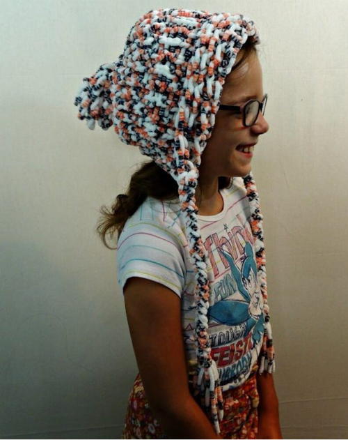 Chunky Tassel Hood Chunky Tassel Hood