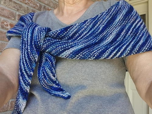 Delft Stripe Shawl Delft Stripe Shawl