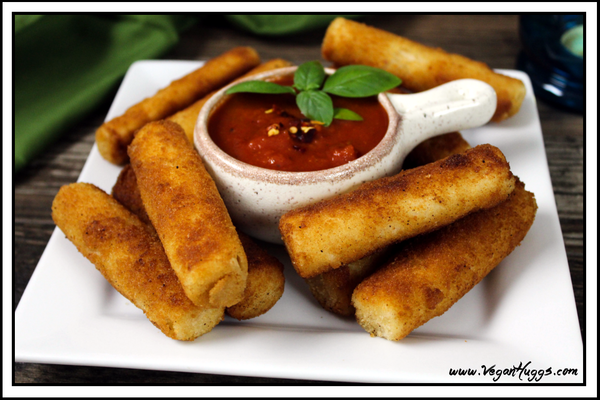 Vegan Mozzarella Sticks Vegan Mozzarella Sticks