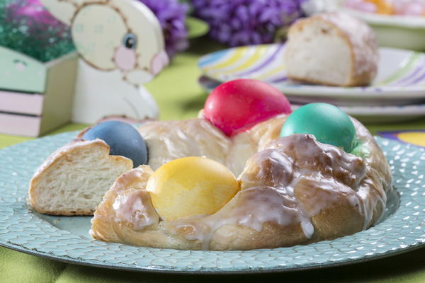 Easter Egg Bread Easter Egg Bread