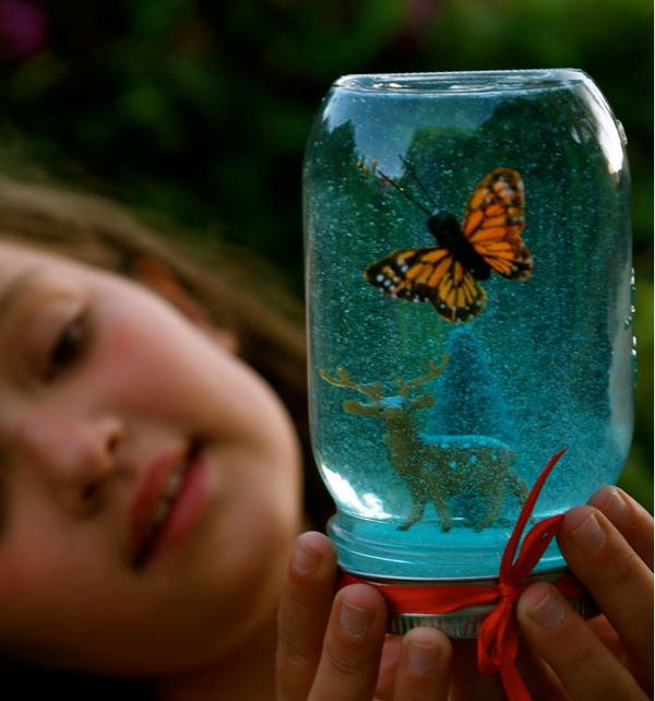 Wonderfully Winter DIY Snow Globe Wonderfully Winter DIY Snow Globe