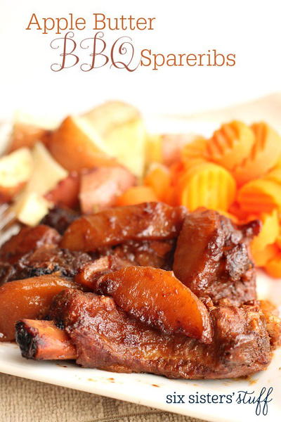 Apple Butter BBQ Spare Ribs Apple Butter BBQ Spare Ribs