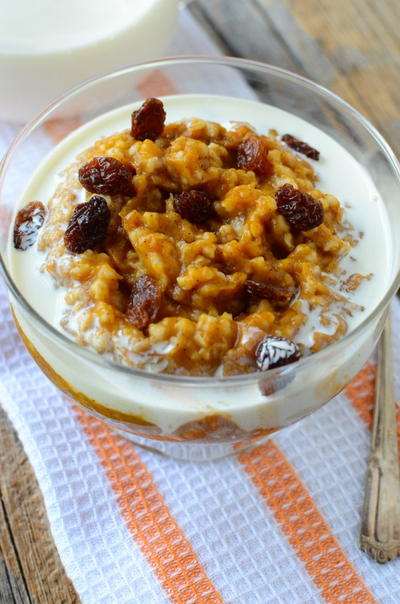 Delicious Slow Cooker Pumpkin Oatmeal Delicious Slow Cooker Pumpkin Oatmeal