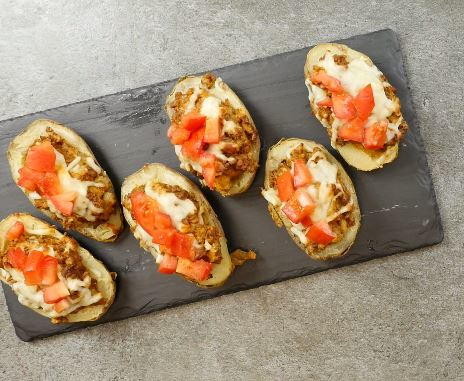 Baked Potato Taco Boats Baked Potato Taco Boats