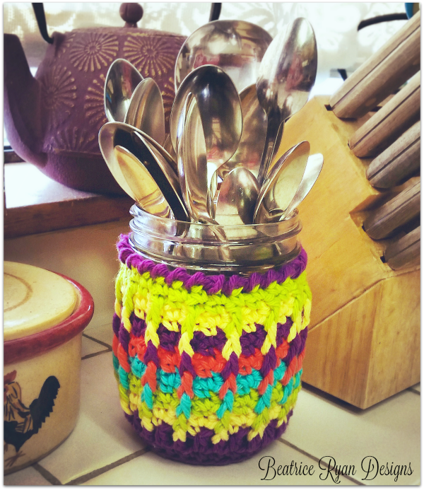 Rainbow Ridges Jar Cozy Rainbow Ridges Jar Cozy