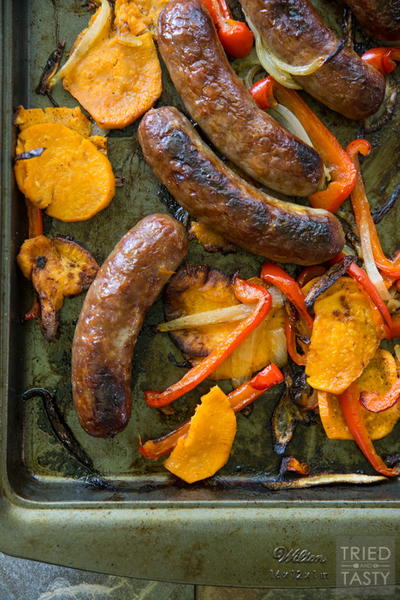 Roasted Brats Veggies Roasted Brats & Veggies