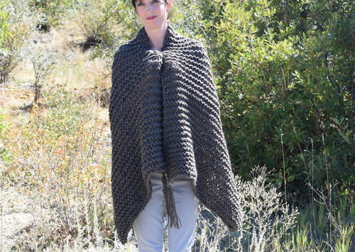 Beginner Knit Shawl Scarf Hybrid Beginner Knit Shawl Scarf Hybrid