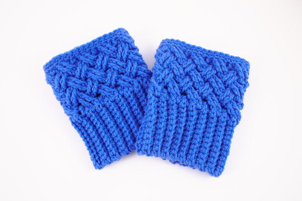 Celtic Dream Crochet Boot Cuffs Celtic Dream Crochet Boot Cuffs