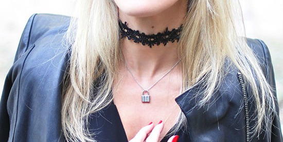 Vintage Lacy Black DIY Choker Vintage Lacy Black DIY Choker