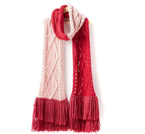 Cabled Lace Super Scarf Cabled Lace Super Scarf