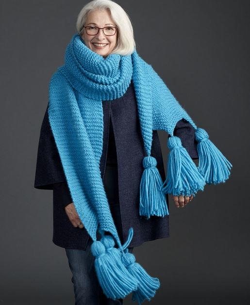 Clear Skies Super Scarf Pattern Clear Skies Super Scarf Pattern