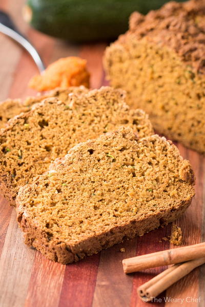 Pumpkin Zucchini Bread